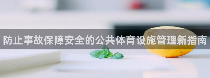 意昂体育3注册：防止事故保障安全的公共体育设施管理新