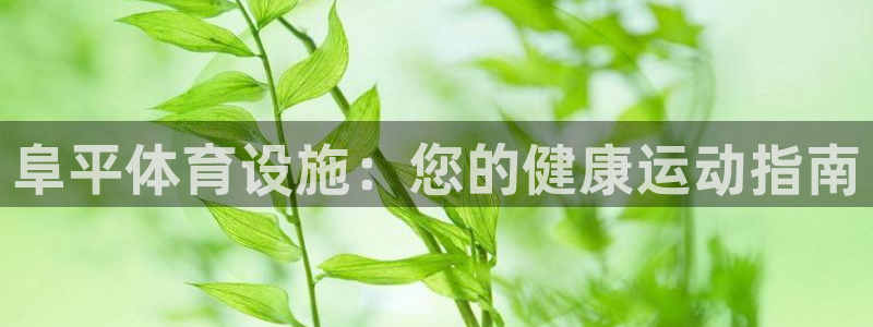 意昂3官方：阜平体育设施：您的健康运动指南