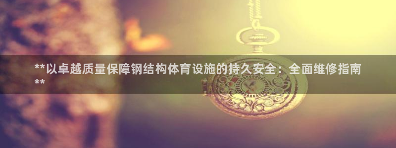 意昂3开户：**以卓越质量保障钢结构体育设施的持久安